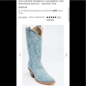 IDYLLWIND WOMEN'S CHARMED LIFE WESTERN BOOTS - ROUND TOE 🤠